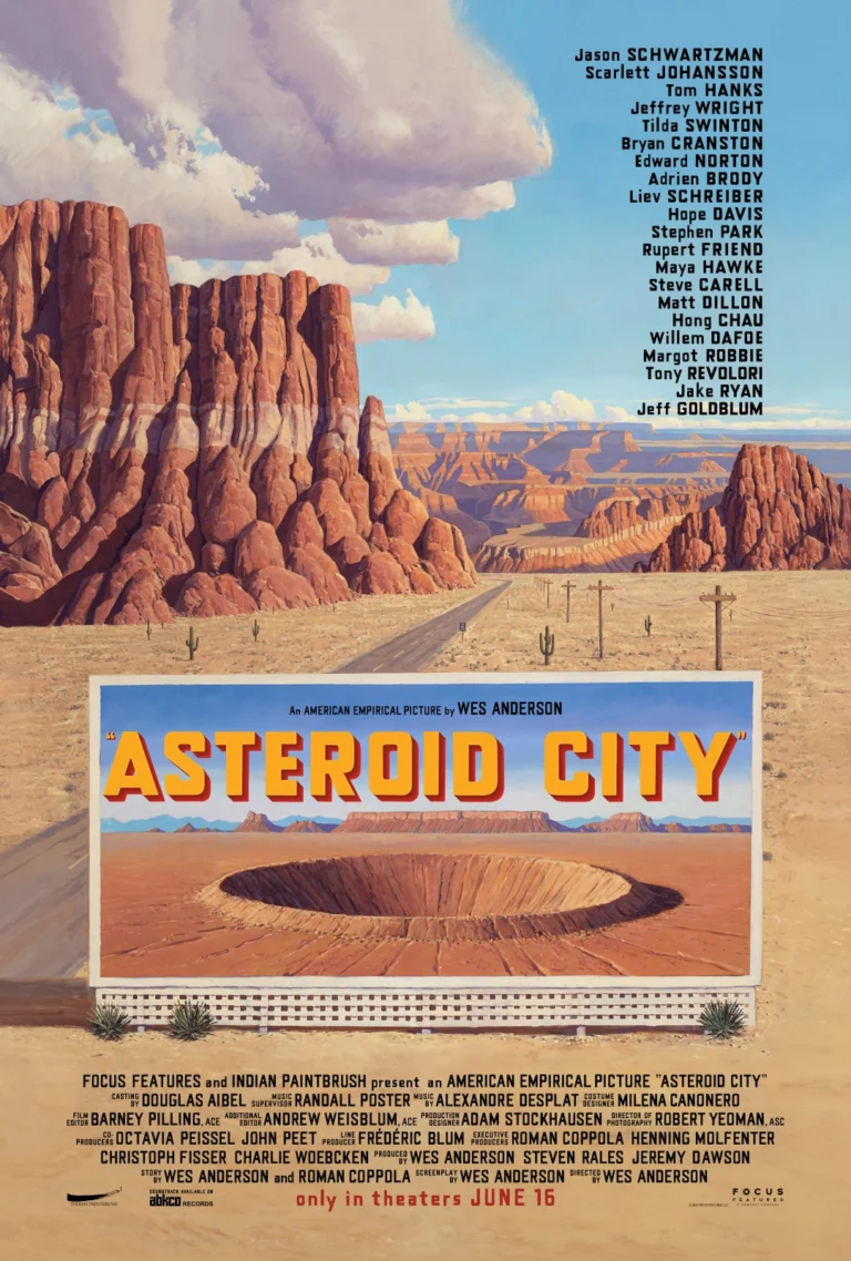 Asteroid City, rilasciato il primo poster