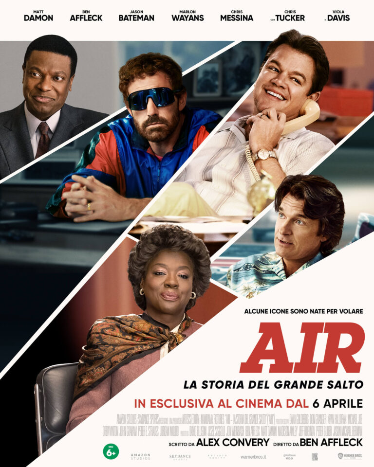 In arrivo “AIR – LA STORIA DEL GRANDE SALTO”. Dal 6 Aprile al cinema
